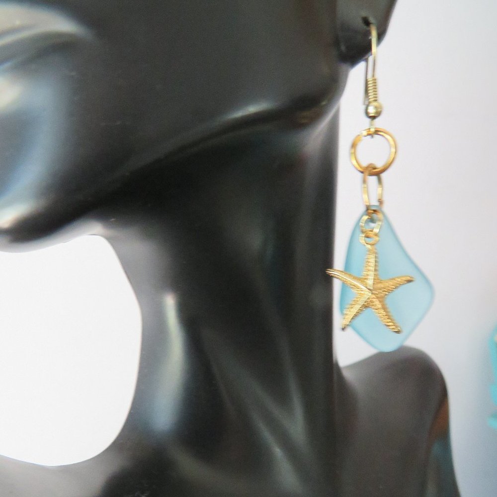 SEA GLASS EARRINGS